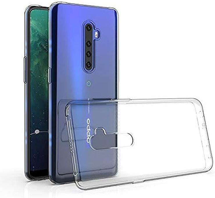Armor TPU & Silicone Back Cover For Oppo Reno2 (Transparent)