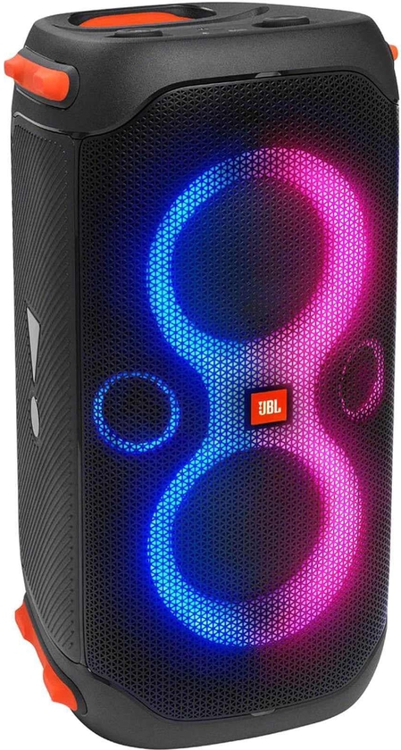 JBL Partybox 110 Portable Party Speaker Powerful Sound And Built-In Lights Black