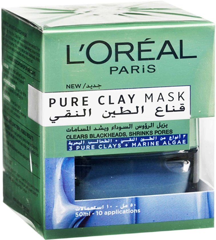 L&#39;Oreal Paris Marine Algae Pure Clay Mask 50 ml&nbsp;