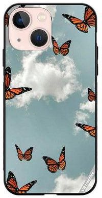 Protective Case Cover For Apple iPhone 14 Plus Butterfly Design Multicolour