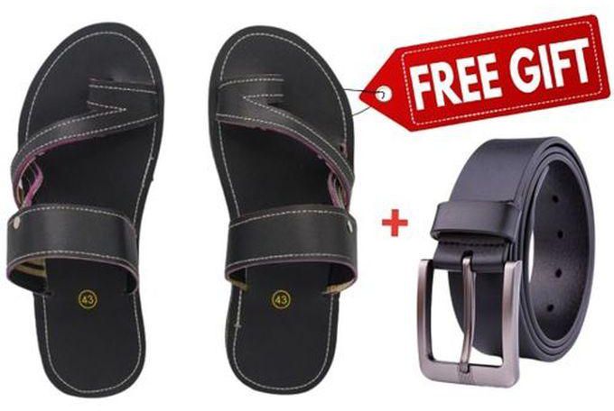 Fashion CAMELS HIDE PURE LEATHER OPEN SHOES/SANDALS + FREE GIFT. price from  jumia in Kenya - Yaoota!