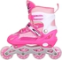 Get Luminous Skating Patinage shoes, 4 wheels, size 35:36 - Rose with best offers | Raneen.com
