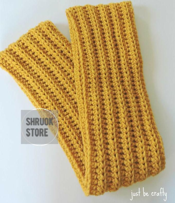 Scarf For Women And Men - Golden Yellow