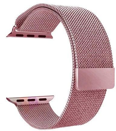 Milan Watch Band For Apple Watch Rose Gold