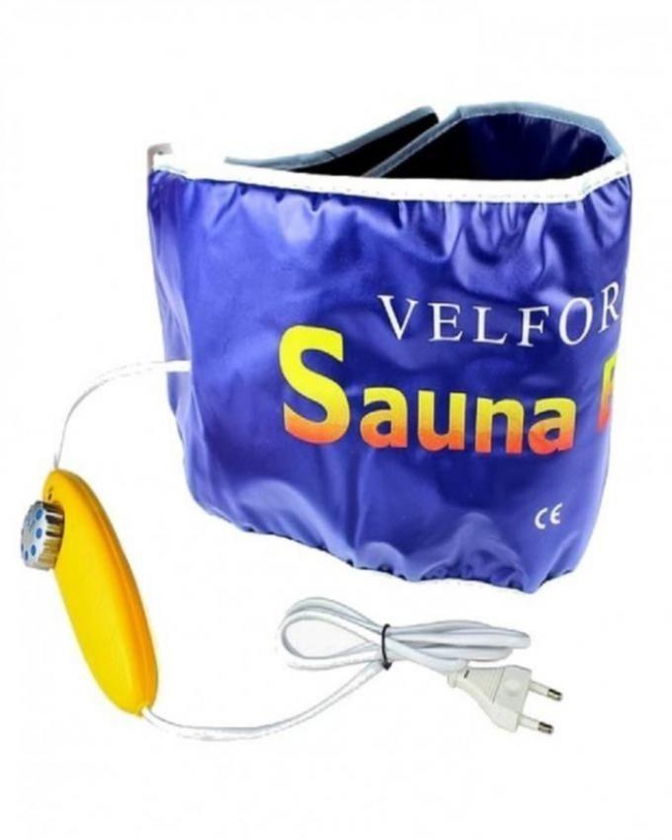 Velform Electric Operated Sauna Fat Burner Belt - Blue