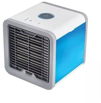 Mini Air Conditioner USB Portable Air Ultra Power Cooling - Portable AC Cooler, Mini Desktop Air Conditioner Personal Space Mini Evaporative Air Cooler AC - Air Conditioner for Home, Office, Room.
