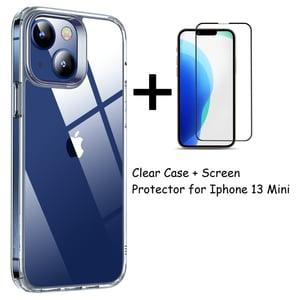 Glassology 11683 CLR Case With Screen Protector For iPhone 13 Mini