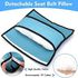 Seatbelt Covers,2 Pack Seat Belt Cushion for Adults,Kids Car Seat Strap Covers,Toddler Travel Carseat Safety Strap Shoulder Pads Protector,Auto Children Head Neck Support Seatbelt Pillow (Blue)