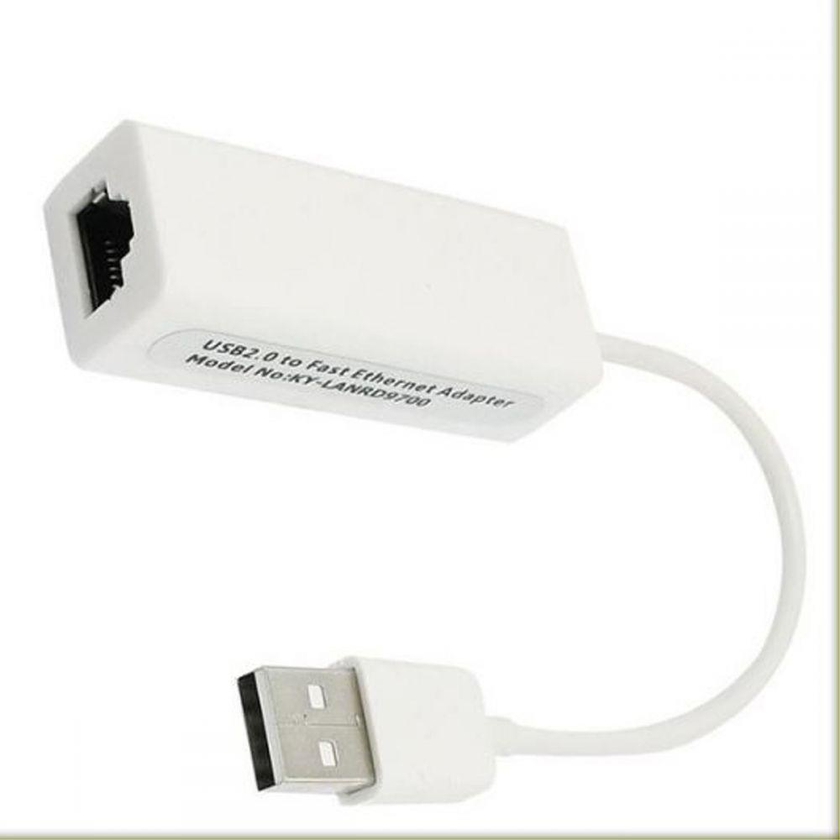 USB 2.0 to RJ45 High Speed Ethernet Network 10/100M LAN Adapter Card For PC\Windows7, Tablet, Laptop