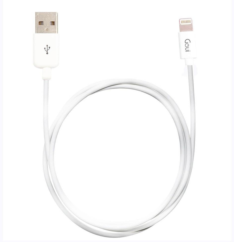 Iphone 6, 6s Usb Lighting Cable by Goui, 3 M, white, G-LC8PIN3M-02