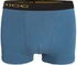Get Dice Cotton Boxer for Men, Size L - Petrol with best offers | Raneen.com