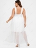 Plus Size Faux Pearls Embellished High Rise Surplice Maxi Party Dress - 4x | Us 26-28