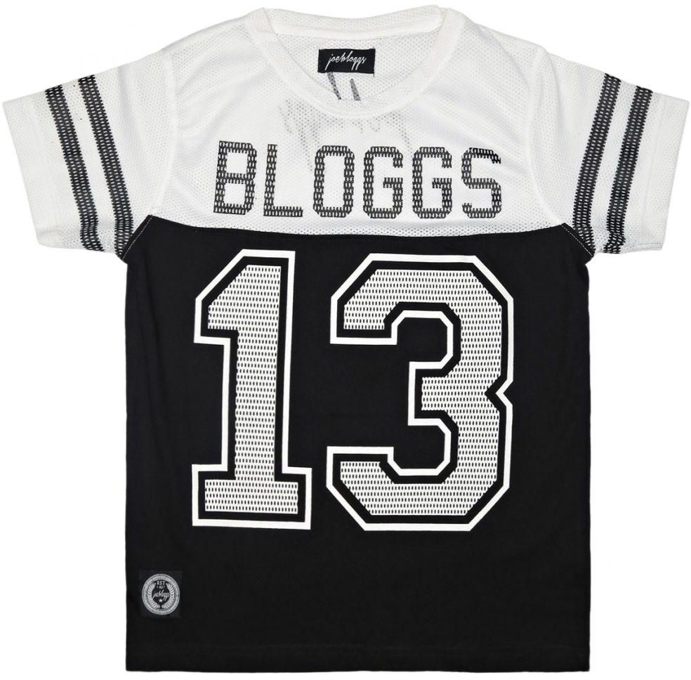 Bloggs Boys B127366C Football Jersey for Boys - 9 - 10 Years, Black
