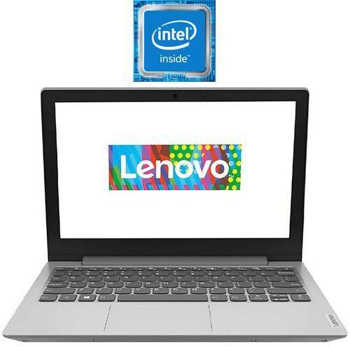 Lenovo Ideapad 1 Laptop - Intel Celeron - 4GB RAM - 256GB SSD - 11.6" HD - Intel GPU - Windows 10 - Grey