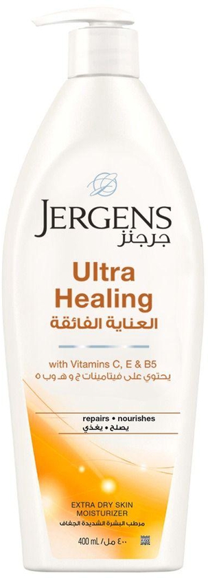 Jergens, Body Lotion, Ultra Healing Deeply Nourishes, Healthier Skin - 400 Ml