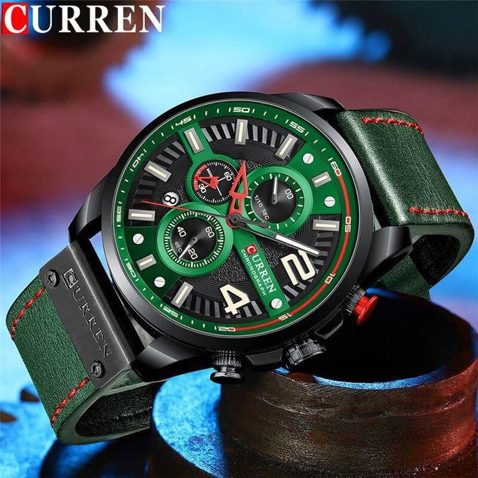 Curren 8393 Casual Fashion Chronograph Clock For Man