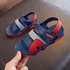 Fashion Anti-slip Boy Shoes Kids Beach Sandal - Blue& Red
