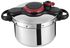 Tefal clipso minute easy pressure cooker, stainless steel 7.5 L