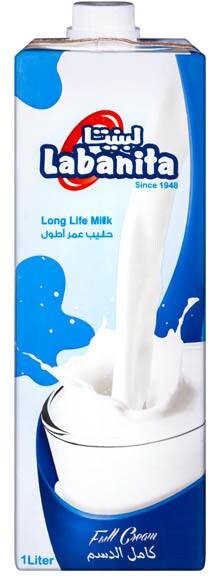 Labanita Full Cream Milk - 1 Liter
