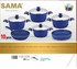 Sama Turkish Granite - Coockware Pots Set - 10 Pcs