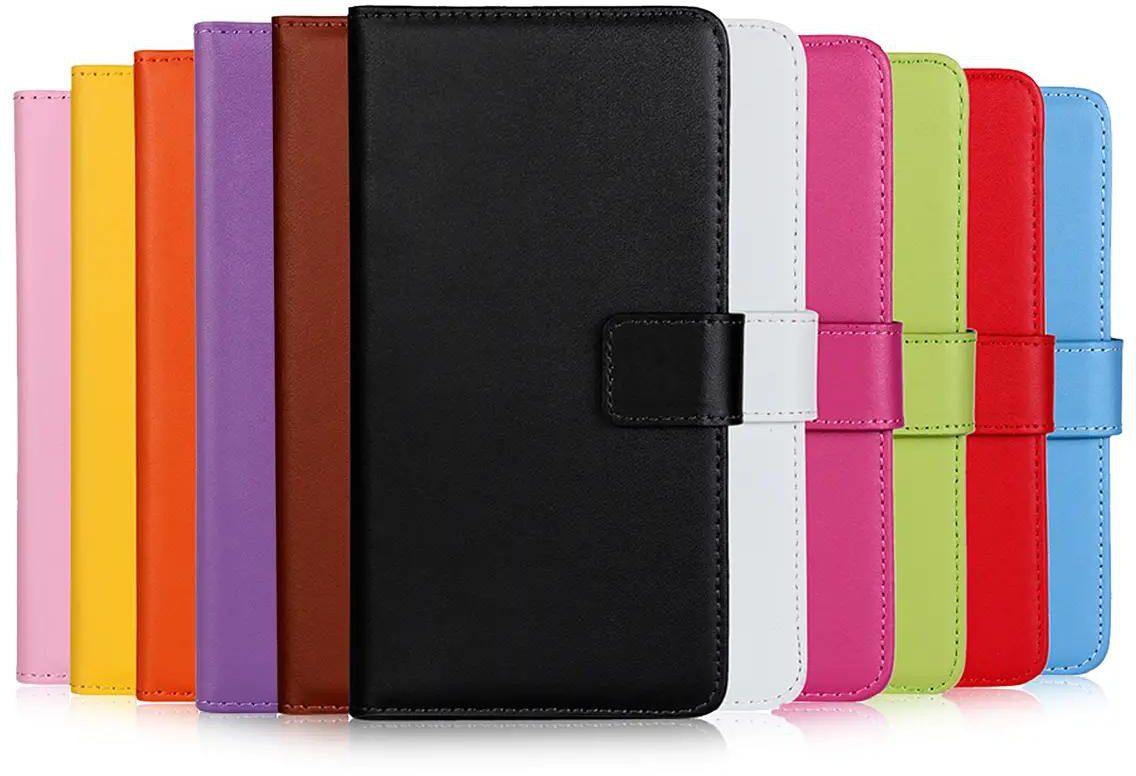 Sony Xperia XZ2/Compact/XZS/XA/Z Ultra/Z L36H[Card Slot]Shockproof Folio Flip Wallet Leather Case