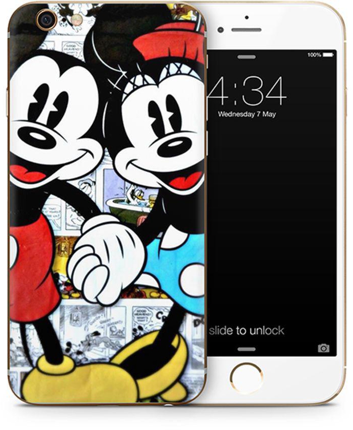 Vinyl Skin Decal For Apple iPhone 6 Plus Classic Mickey Mouse And Minnie Mouse