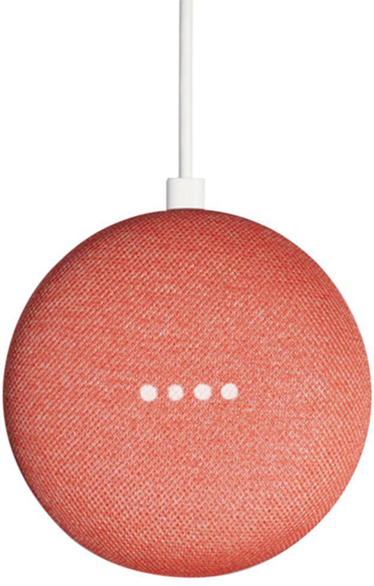 Home Mini Wireless Voice Activated Speaker Coral