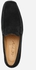 Activ Smart Casual Suede Loafers - Black