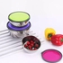 3 Pcs Bowls Stainless Steel Refrigerator Box Set Quality 3 Wood Spoon