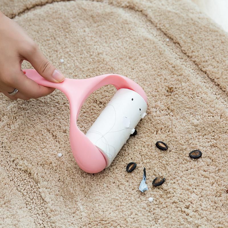 1 Set Home Lint Roller Simple Durable Hair Dust Removal Rolls
