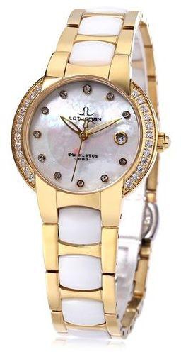LOTUSMAN Women Quartz Watch - Golden