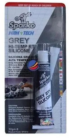 Sparko Grey RTV Silicone Gasket Maker Sealant
