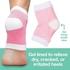 Soft Gel Moisturizing Socks Gel Heel Socks Anti-cracked. 2 Pcs.=1 Pair.