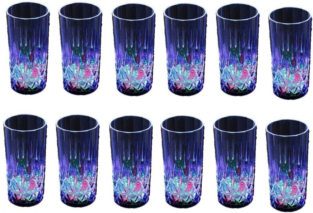 Pack Of 12 Led Flashing Cup