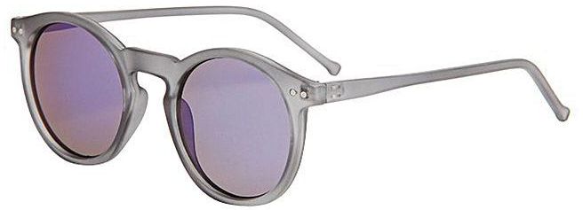 Eissely Women Fashion Circular Sunglasses Metal Frame Sunglasses Brand Classic Tone Mirr