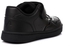 Activ Kids Lace Up & Velcor Leather Sneakers - Black