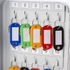 Rubik Key Cabinet Wall Mount Design with Key Lock, Secure Metal Key Safe Box, Best Wall Mounted Key Safety Box Cabinet Design (20 Key Capacity) White