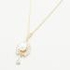Embellished Pendant Necklace with Pearl Detail