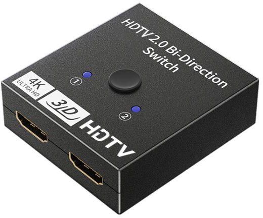 HDMI-Compatible Splitter 4K Switch KVM Bi-Direction 1x2/2x1 Switcher 2 In1 Out For PS4 TV Box Rtx 3080 3070 3060 Adapter Cable