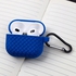 Soft Silicone Case For (Airpods 3 & Jr-T03S Plus)-Unique Style With Weaving Design -Blue