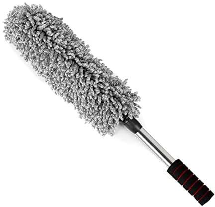 Neiklin's Electrostatic Car Microfiber Duster Dust Cleaning Brush With Extendable Pole For Exterior Interior Use Before Wax polishing Detailing Towel Car Cleaning Cloth.