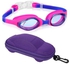Generic Kids Swimming Goggles With Fun Hard Car Case