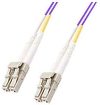 MicroConnect LC/PC-LC/PC 2 M 50/125 Fiber Optic Cable, MM, 2 M LC LC DUPLEX FIBRE OPTIC CABLE – PURPLE (M, LC/LC 2 m 50/125 MM, mm, Duplex, 2, Purple)