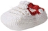 Smurfs - Baby Crochet Shoes - White - 3-6 M