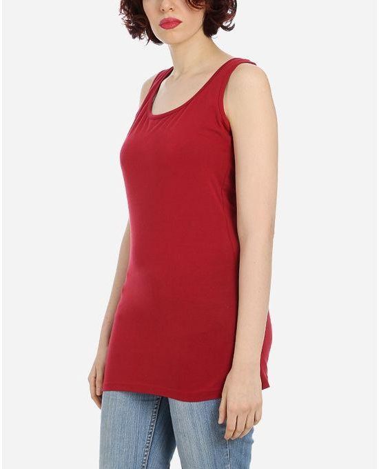La Marui Sleevless Undershirt - Red