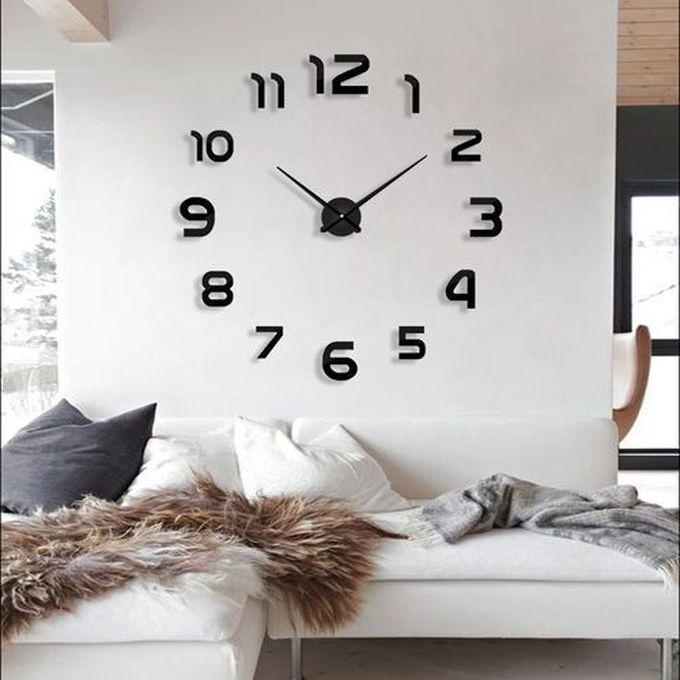 Wall Clock (37" Adhesive DIY Acrylic Wall Clock)