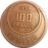 100 فرنك من المملكة التونسية سنة 1950 م