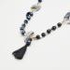 Long Necklace with Beads and Tassel Design