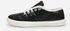 Leather Casual Sneakers - Black