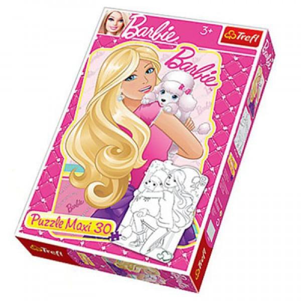 Maxi Pieces Recto Verso Barbie 30 Pcs - 5900511144086 - Trefl